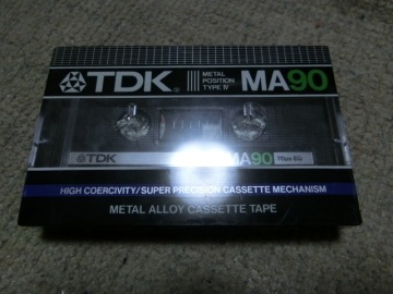希少品 TDK カセットテープ MA 90 メタルポジション 未開封 送料無料 3