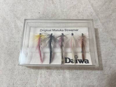 ☆ デッドストック！ 【Daiwa】 オリジナル・マツーカ・セレクション ＃８フライ５点セット ☆彡