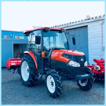 クボタトラクターKL385ハイスピード付き＊38馬力＊エアコンキャビン付き＊791時間#ニプロロータリー付き