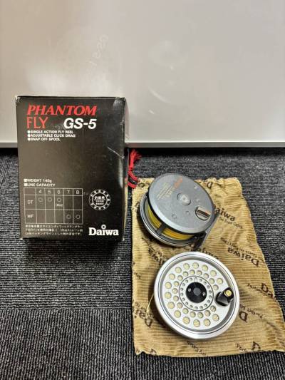 ★Daiwa　PHANTOM　FLY GS-5　渓流　フライリール　替スプール　中古品