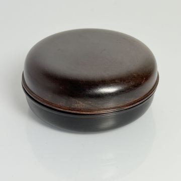 SY404◆紫檀 香合 銘木 唐木 茶道具 小物入れ 木製 天然木 漆器 漆 和室 煎茶道具 茶櫃 香炉 練香 お香 線香 ヨガ ピラティス 木目 