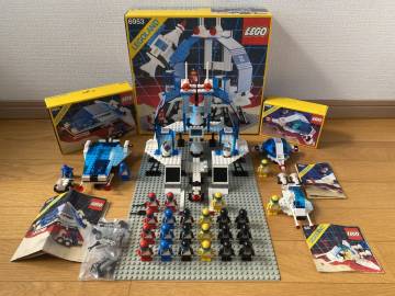 レゴ LEGOLAND 6703 6830 6850 6884 6953 FUTURON クラシック スペース 7個 セット 1980年代 中古