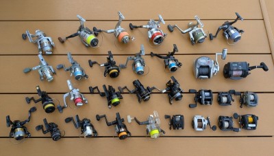 ◆リール　30個まとめ売り　スピニングリール・ベイルートリール・他　ダイワ・シマノ・リョービなど◆