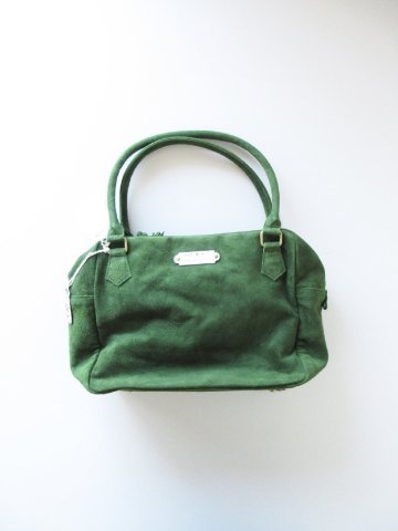 【定価 10万】 未使用 2023AW R&D.M.Co- / オールドマンズテーラー 6158 HERITAGE SUEDE BOSTON LICOLN GREEN * バッグ
