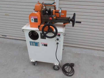 【引取り限定・大阪府】松本機械 パイプえぐり加工機 Rカット MSD-60 三相200V 動作確認済み