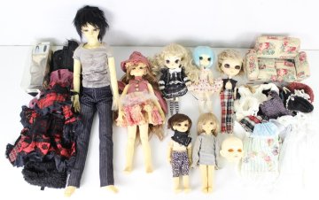 【ト福】VOLKS ボークス スーパードルフィー Pullip DAL プーリップ ダル ドール 人形 まとめ 着せ替え人形 コレクション LB000LLS40
