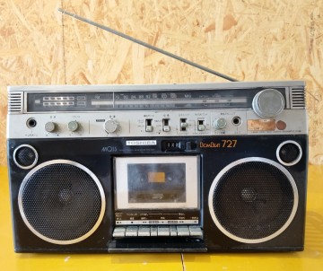 【04062445】TOSHIBA　BOMBEAT　RT-7270SD　ステレオ ラジカセ　ステレオラジオカセットレコーダー　東芝　ヴィンテージ