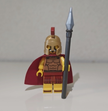 レゴ　LEGO　ミニフィグ　スパルタ戦士　正規品　送料無料　廃盤品　組み立て済み　8684