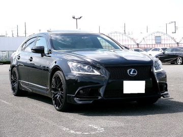 H28y後期最終モデルLS600HFスポーツ/TRDフルエアロ/TRDマフラー/カールソン２１AW/白革/SR