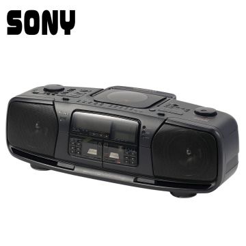 【344-1】SONY/ソニー CFD-900 DoDeCaHORN ドデカホーン CD Wラジカセ バブルラジカセ ジャンク品 昭和レトロ 当時物 オーディオ 希少