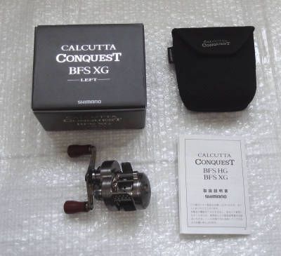 （中古・送料無料）カスタム品 シマノ カルカッタコンクエスト BFS XG LEFT SHIMANO CALCUTTA CONQUEST アベイルスプール