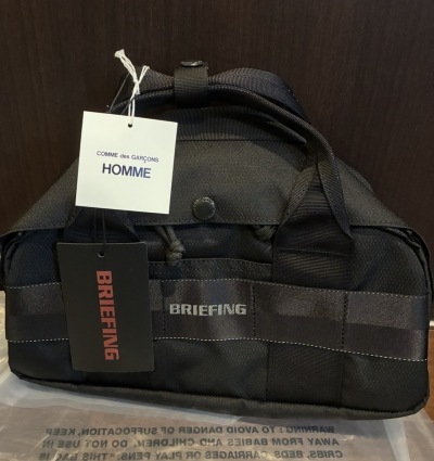 未使用 新品 COMME des GARCONS HOMME コムデギャルソン オム エステルコーデュラダイヤリップ BRIEFING バッグ HP-K201-051 定価36900