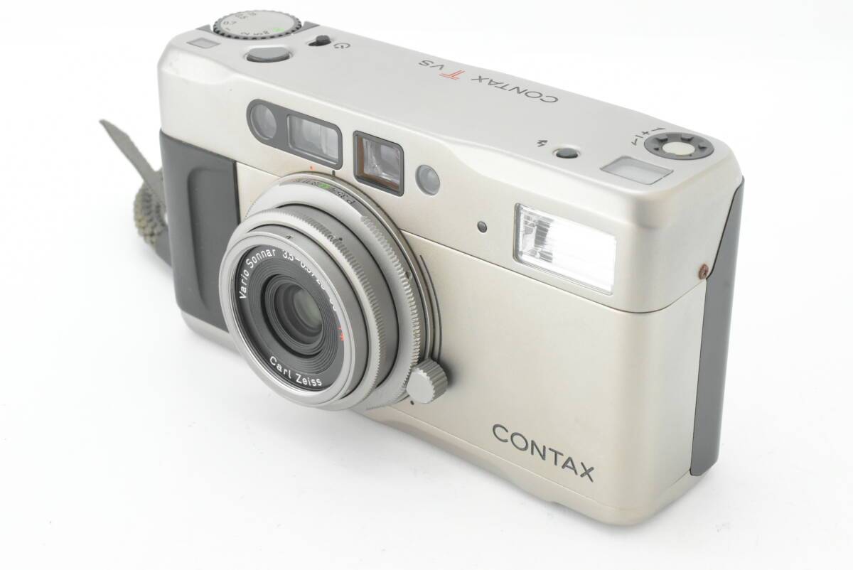  Contax コンタックス Tvs Body 35mm Film Camera コンパクト フィルム カメラ 本体 ボディ EF-TN-JP2203