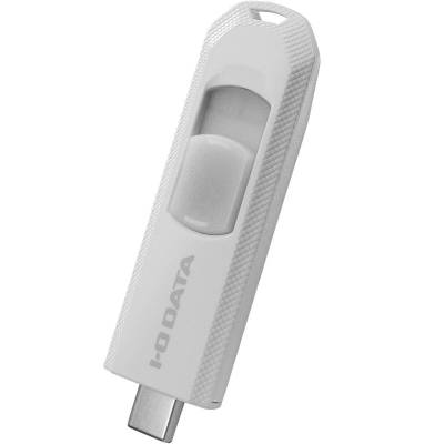 IODATA USBメモリー 64GB Type-C スライド方式 Win mac iPhone iPad Android スマホ PC 共有 アイ・オー・データ R-UTC-SL64GW/UE 記憶媒体