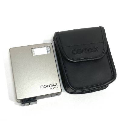 ＊【通電OK】CONTAX TLA140 ストロボ カメラ アクセサリー 撮影機材 コンタックス ケース付 現状品