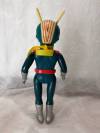 旧バンダイ 仮面ライダー ライダーマン スタンダードサイズ ソフビ 70年代 当時物 昭和レトロ 東映