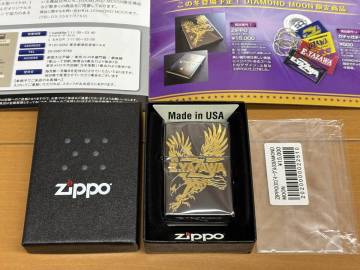 ＜新品・未使用＞　矢沢永吉　ＺＩＰＰＯ　ジッポ　（ロゴ　イーグル）ブラック