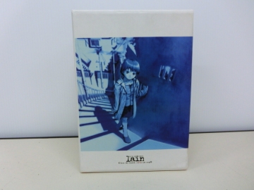 4113P◇DVD BOX serial experiments lain シリアルエクスペリメンツ レイン 初回限定版 テレフォンカード付◇中古