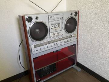 昭和レトロ！希少品ラック付き　CO-DECKもおまけします。