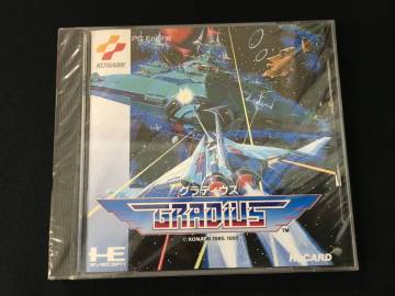デッドストック 未開封 コナミ グラディウス PC ソフト Huカード
