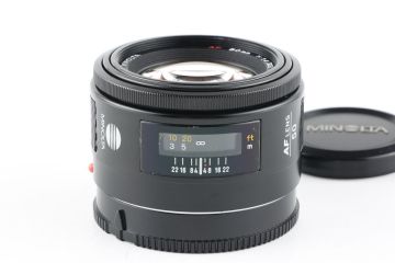 【かめらや】4911 MINOLTA AF 50mm F1.4 単焦点 標準レンズ Aマウント