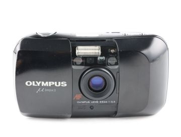 【かめらや】4847 OLYMPUS &mu;[mju:] OLYMPUS LENS 35mm F3.5 コンパクトカメラ