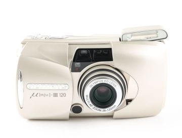 【かめらや】4827 美品 OLYMPUS &mu; [mju:]-III 120 コンパクトカメラ