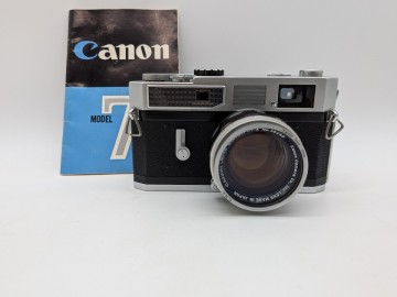 【1円スタート】 Canon MODEL 7 レンズ CANON LENS 50㎜ 1:1.4 キャノン キヤノン モデル7 フィルム レンジファインダー ※ 動作未確認 