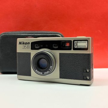 T15 防湿庫保管品 Nikon 35Ti NIKKOR 35mm F2.8 コンパクトフィルムカメラ 現状品 1円スタート ニコン