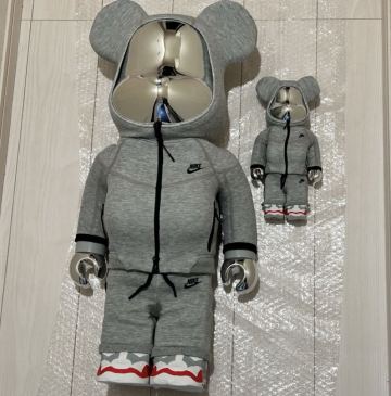 Bearbrick NIKE Tech Fleece N98 1000％ 400% ベアブリック ナイキ テック フリース フィギュア メディコムトイ 1スタ 1円スタート