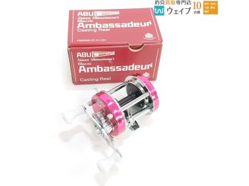 ABU アブガルシア アンバサダー 6500C ホットピンク サイモンシモムラ 未使用品