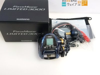 シマノ 19 フォースマスター リミテッド 3000 使用距離:41.9km 使用時間:120.5h