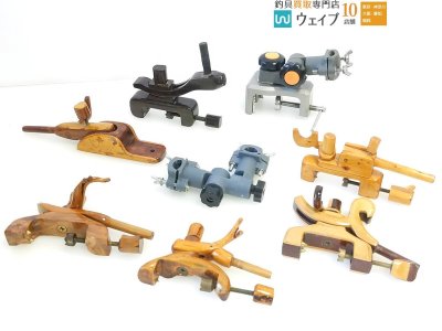 ベルモント MR-103・パラソルジョイント・万力 竿掛 ヘラブナ へら 計8点 中古
