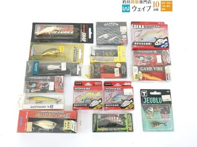 ジャッカル リズムヘッドSS スローシンキング・ティムコ ファットペッパー・デュオ レアリスノマセギル 他 計16点 新品セット