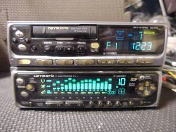 carrozzeria カロッツェリア DSP DEQ-44 PIONEER カセットデッキ　KEH-P440　当時物　ネオクラ　イコライザー　スペアナ　ジャンク