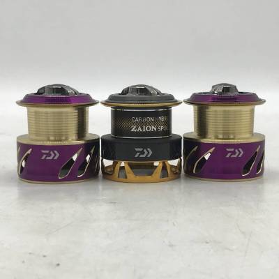 04wy15039●【スプール】ダイワ DAIWA 18鏡牙 LBD 2個 15TOURNAMENT ISO 2500SH-LBD 1個 替えスプール 計3個セット 066050 055466 中古品