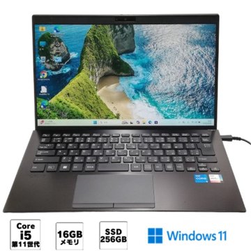 1円~ Wi-Fi有 ソニー 中古ノートパソコン SONY VAIO VJPK21 Core i5 1135G7 16GB 256GB 高速SSD 無線LAN カメラ Windows11 Office 即使用可
