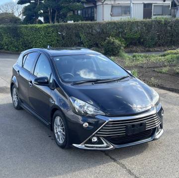 【H27 トヨタ アクア G GS】フル装備！事前点検済み！走行距離：56,000km