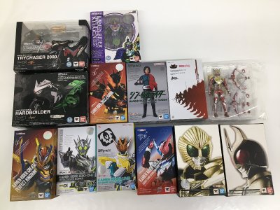 【ジャンク扱い・現状品】フィギュア　S.H.Figuarts 仮面ライダー まとめセット ゼロワン/ シン仮面ライダー/マグマ 他 wa◇67