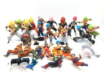 ◇【2】ジャンク品 ドラゴンボール フィギュアおまとめ 孫悟空/ベジータ/ブロリー/魔人ブウ/フリーザなど 同梱不可 1円スタート