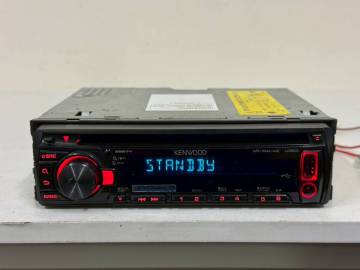 26P46　KENWOOD　U363R　ケンウッド/1DINオーディオ　USB/CD/AUX/MP3/WMA/AAC