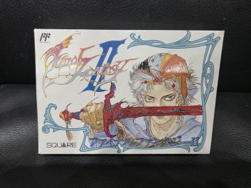美品 ファイナルファンタジーⅡ FC ファミコン スクウェア 箱 説明書 ファイナルファンタジー2 SQUARE カセット