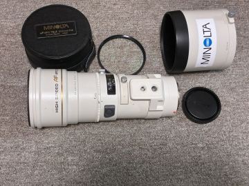 ミノルタ　HIGH SPEED AF 300mm　F4　SONY　MINOLTA　　Aマウント