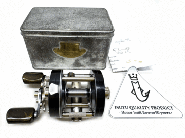 ★超美品★ 五十鈴工業 BC721SSS ビンテージ 左ハンドル 07 ISUZU VINTAGE LEFT ベイトリール 希少 検 ABU アンバサダー 五十鈴 イスズ