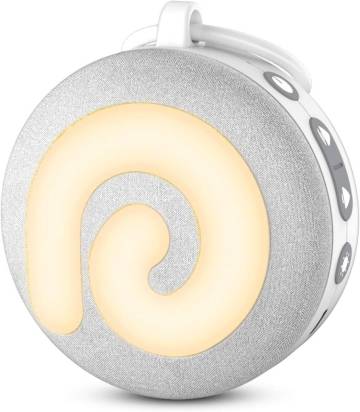 Dreamegg ホワイトノイズマシン 赤ちゃん 寝かしつけ 夜泣き対策 おもちゃ バッテリー内蔵 タイマー付 USB充電 胎内音 LIU2622/グレー