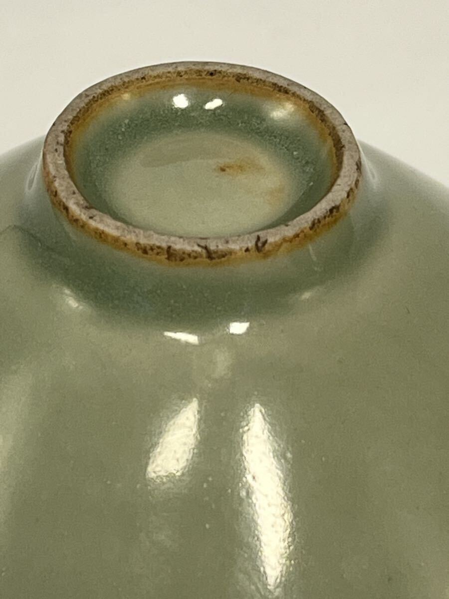 時代物 唐物 青磁茶碗2客 龍泉窯 茶道具 仕覆箱付 - 购够网