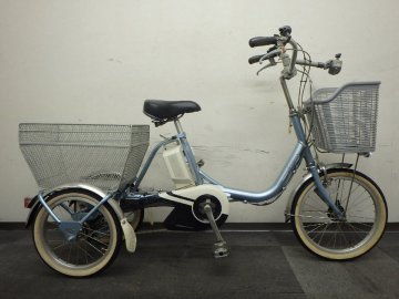 中古電動アシスト自転車 １円売切り!!機関良好 ブリヂストン　アシスタワゴン　 【大阪・兵庫・京都・奈良】は送料3800円でお届け!!