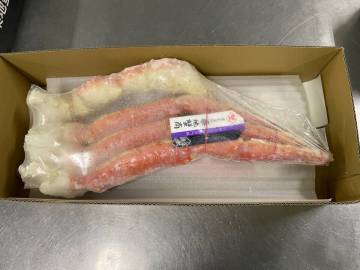 大きいサイズ　 ボイルタラバガニ 1.0kg&times;2肩　2kg　