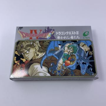 【超極美品】ファミコン ドラゴンクエストⅣ 導かれし者たち FC 箱感色味光沢超良好 傷スレ極小