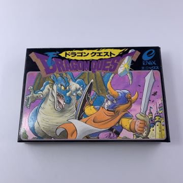 【そこそこ良品】ファミコン ドラゴンクエスト FC 箱感色味良好